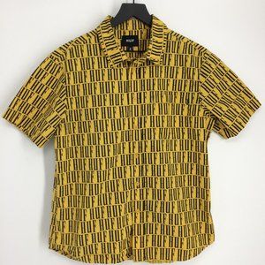 HUF Night Market All Over Logo Repeat Print Shirt